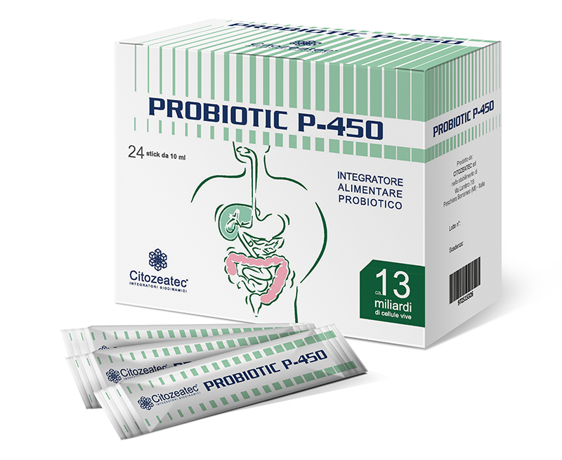 Ambalajul produsului Probiotic P-450